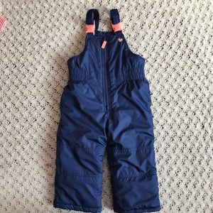 Carter’s 2t Navy Snow Bib